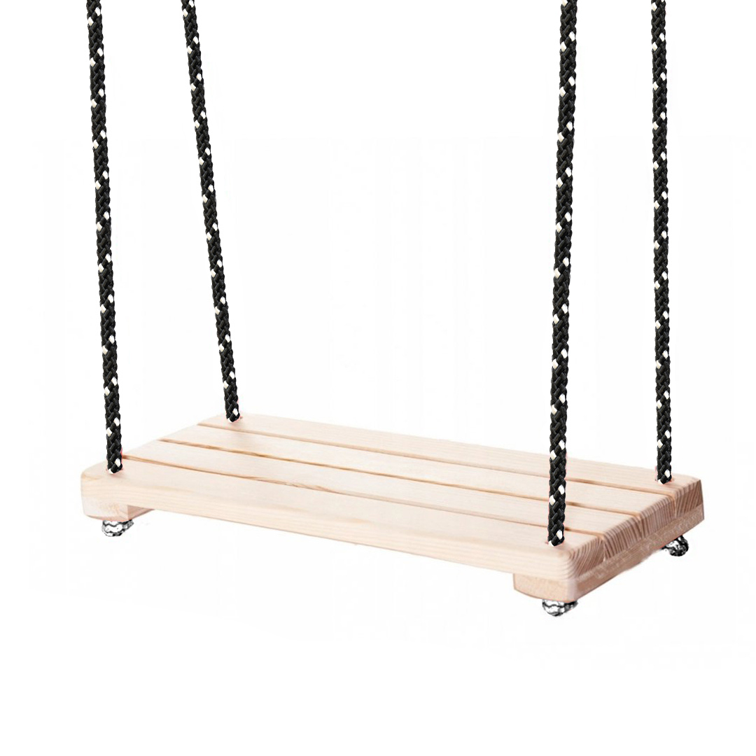 Kinderschaukel aus Holz BASIC Am Bauernhof